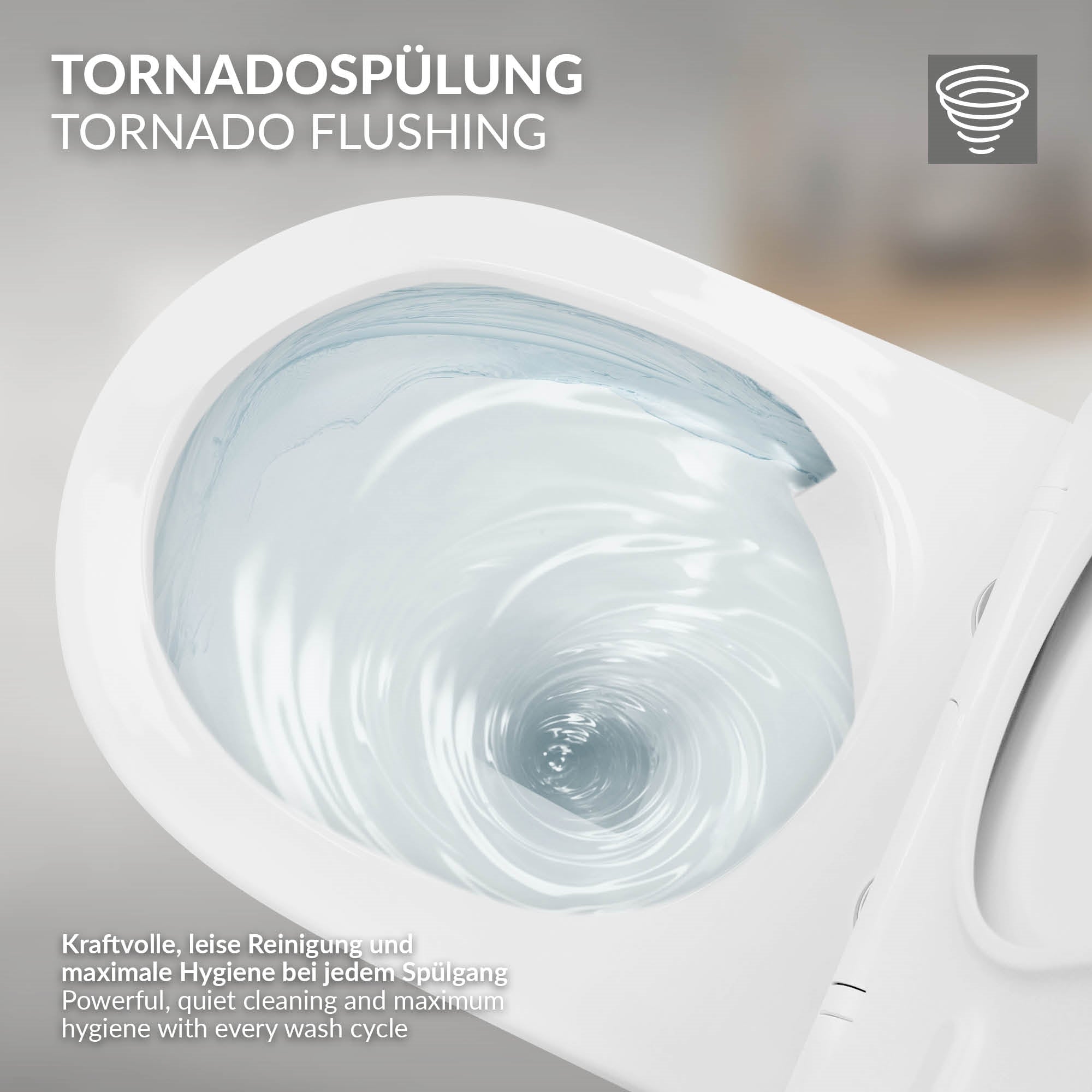 Luxebath WC suspendu blanc 54 cm sans bride nano softclose