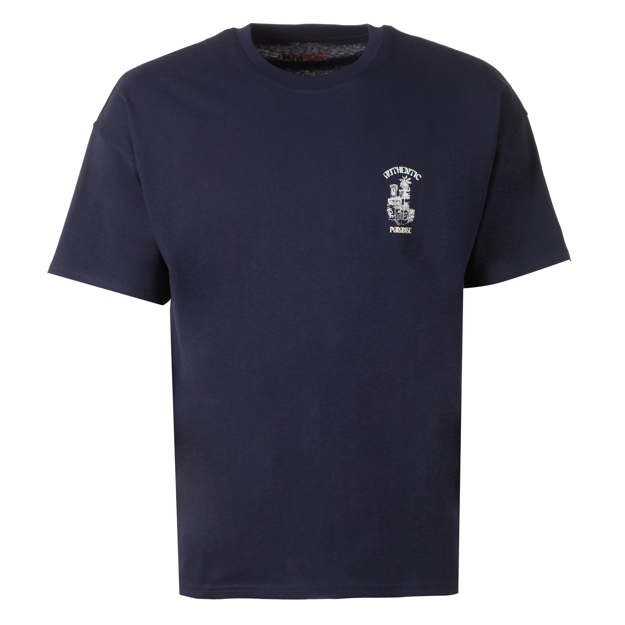 Stokomani Mode Tee-shirt manche courte homme bleu foncé taille L