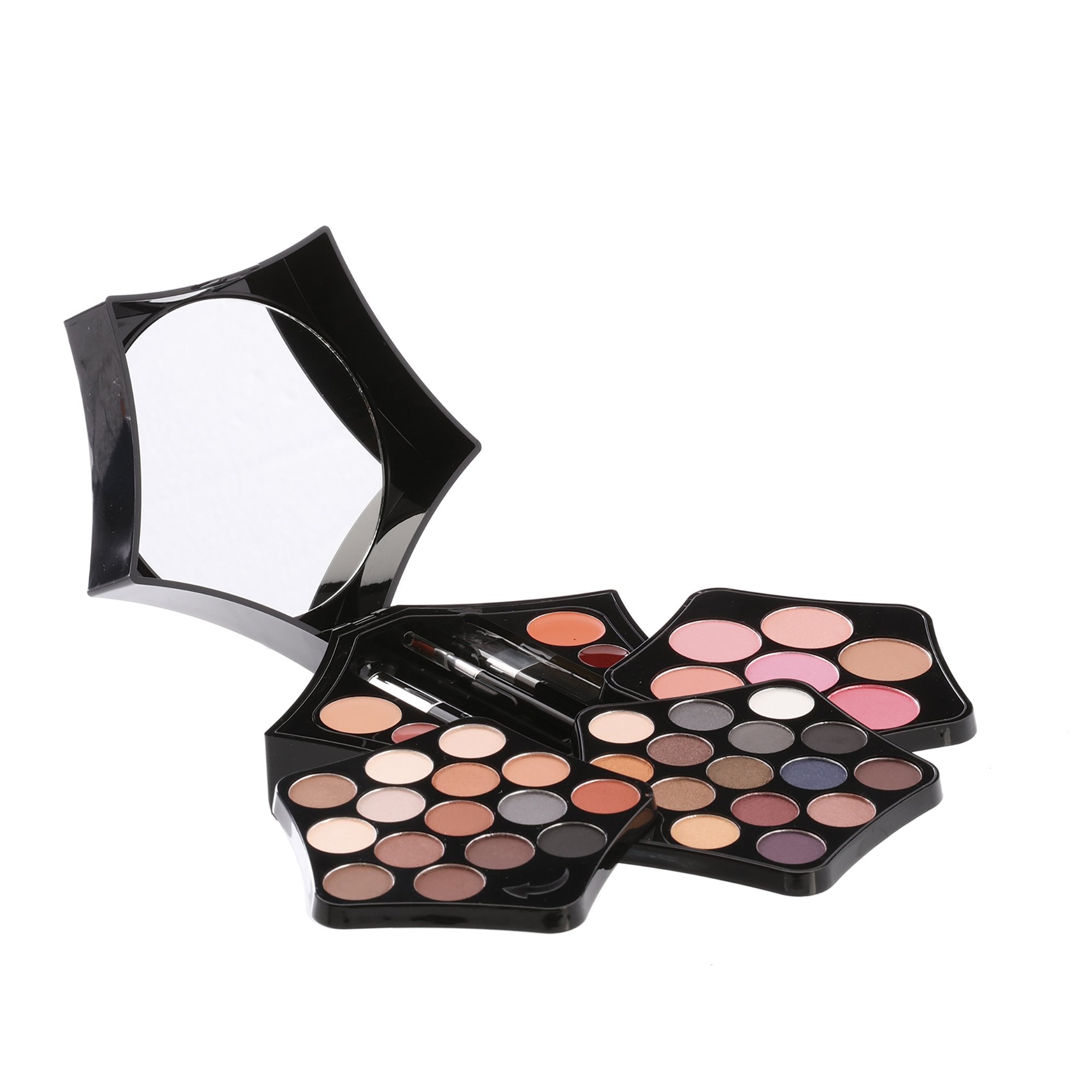 Miss Cop Palette de maquillage avec miroir maquillage yeux