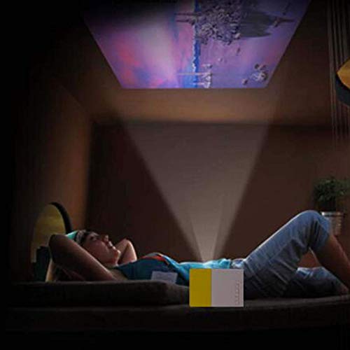 Shop-Story High-Tech Mini Vidéoprojecteur Portable HD 1080p