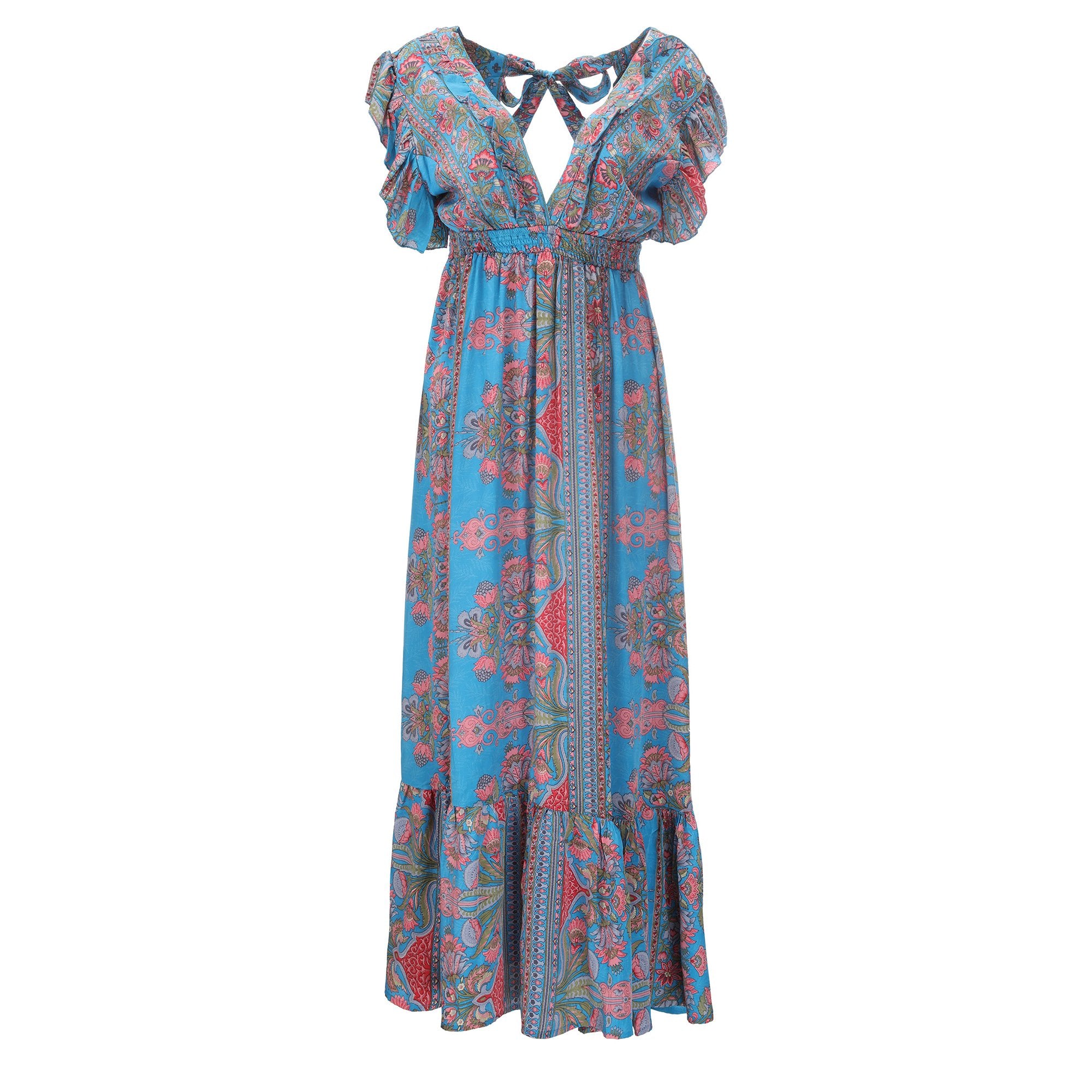 Stokomani Mode Robe longue dos ouvert T1 ou T2