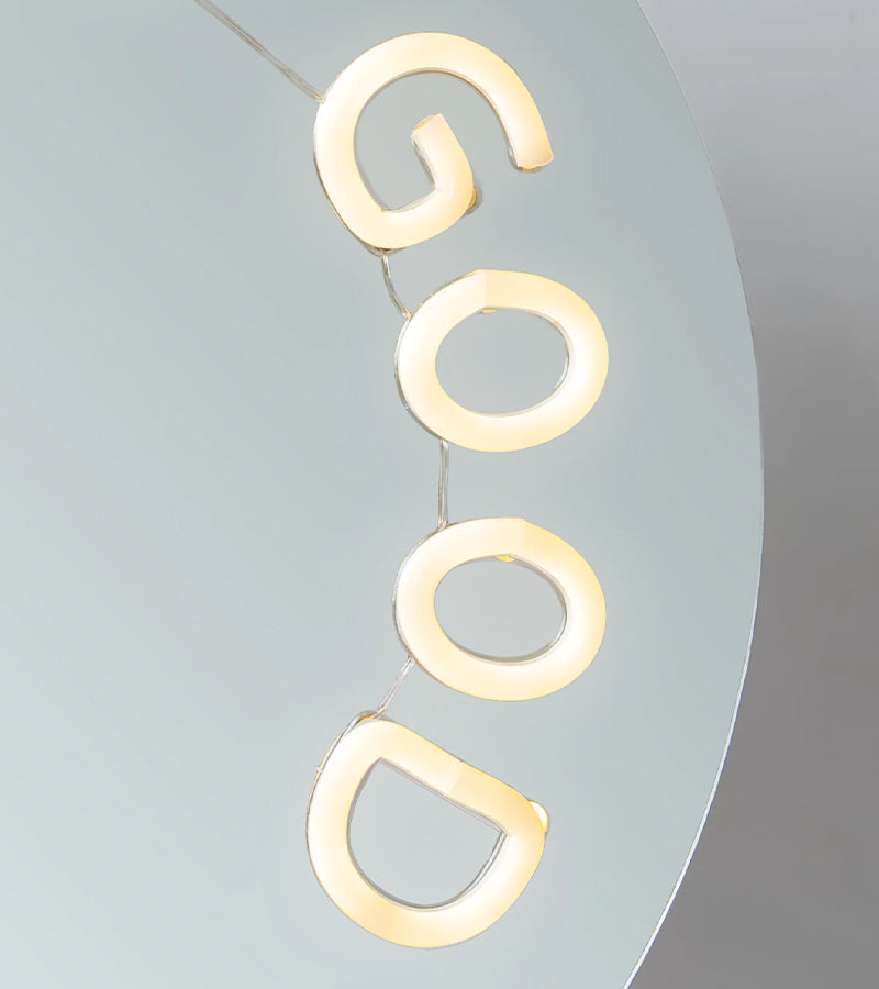 L'avant gardiste You look good miroir LED message