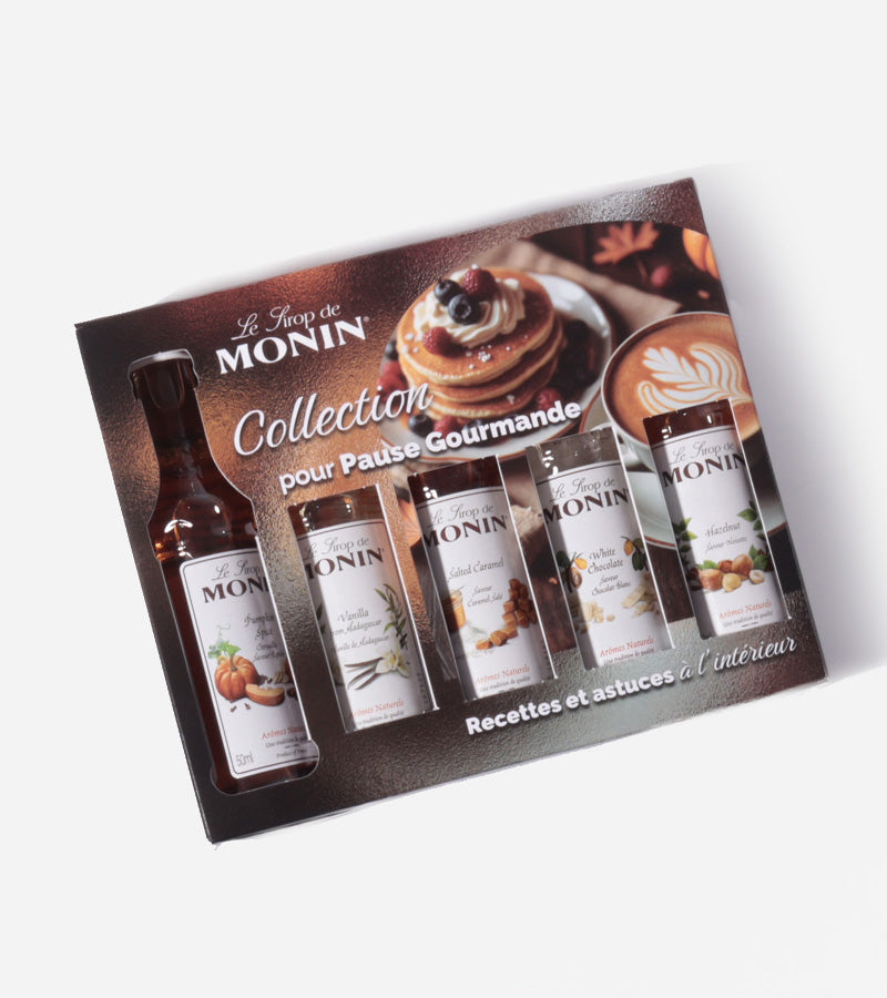 Monin coffret mini sirops boissons gourmandes