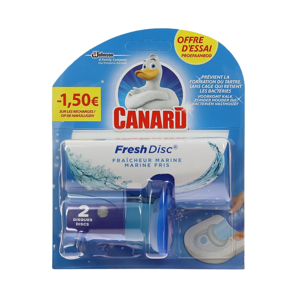 Canard Fresh Disc applicateur disques WC marine désinfectant