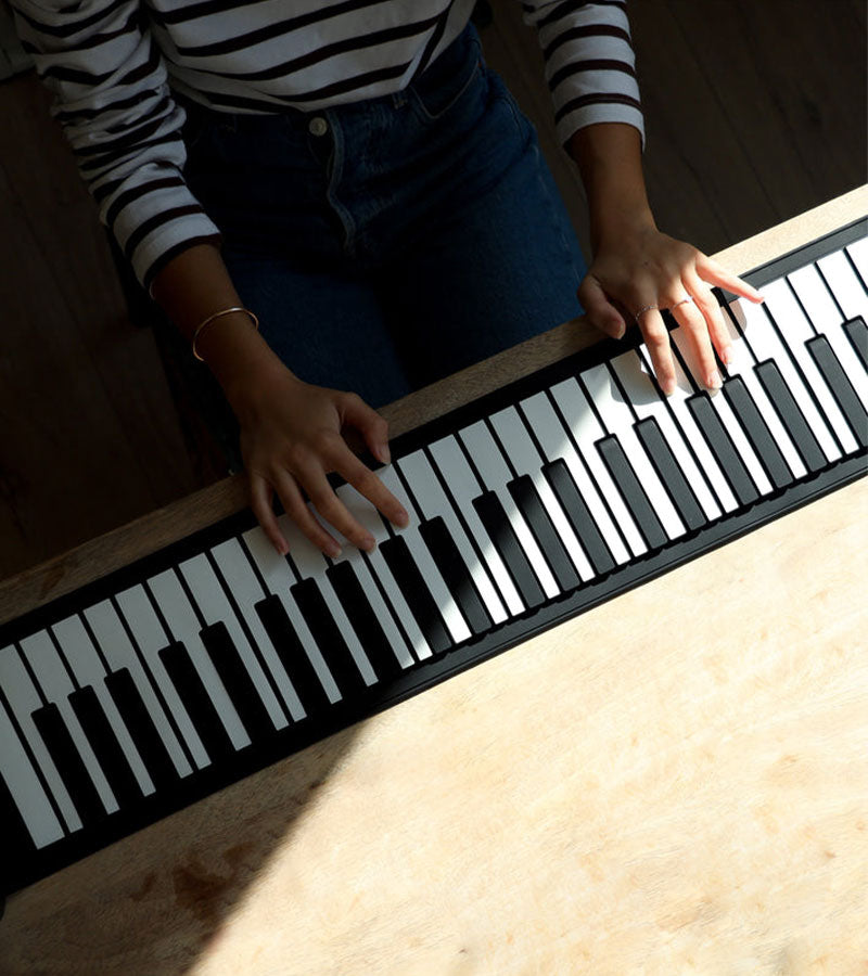 L'avant gardiste Piano Roll Up tapis à enrouler portable