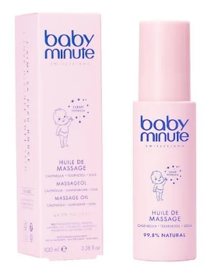 Stokomani Beauté Huile Massage Baby Minute calendula bébé