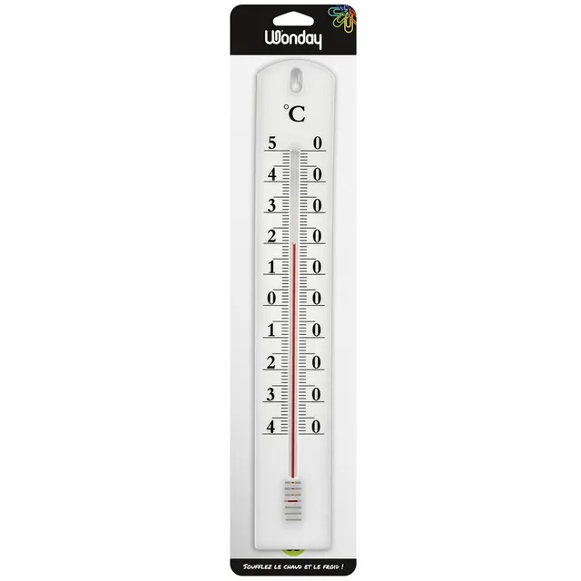Safe Tool Thermomètre plastique 395 x 62 mm