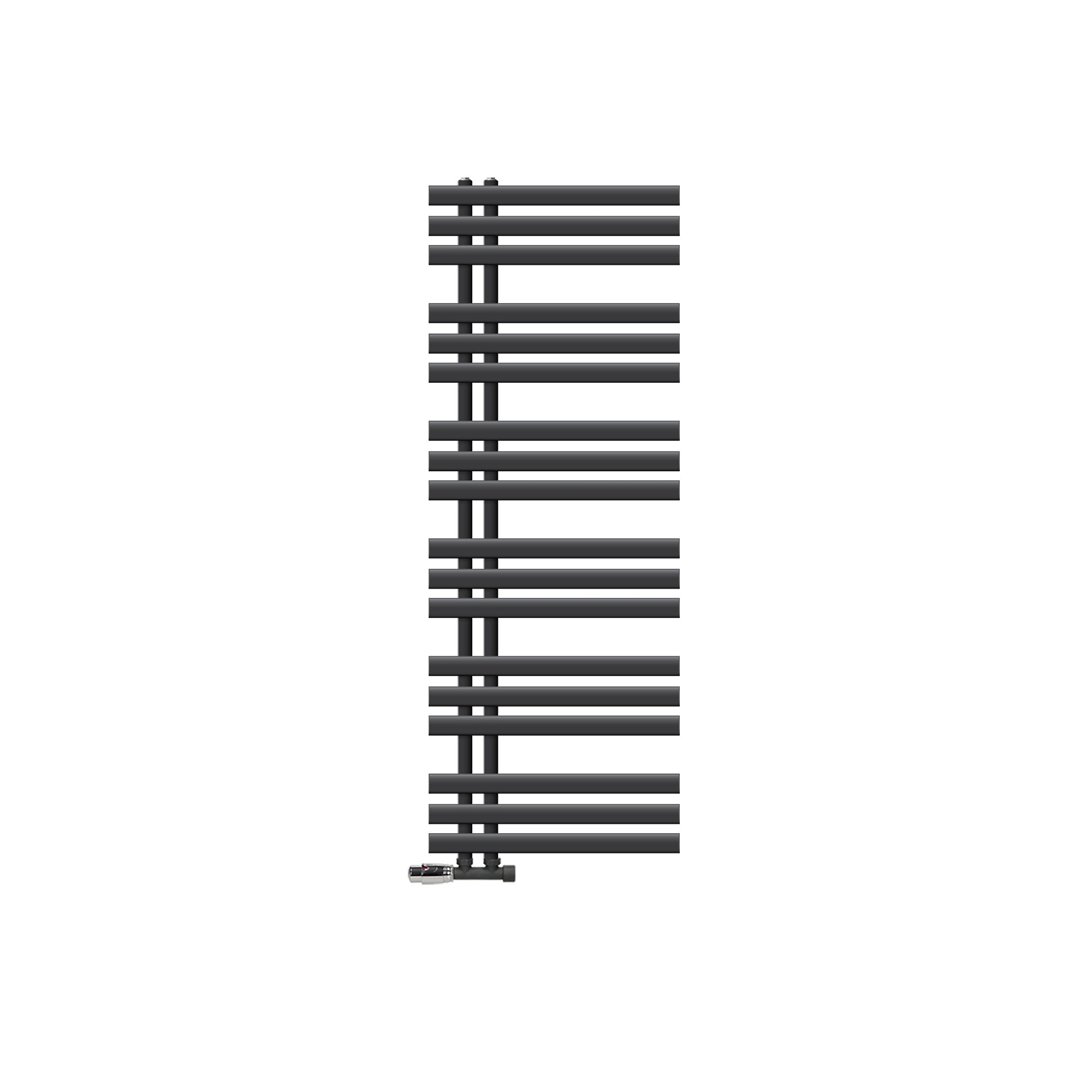ECD Germany Heizungen radiateur salle de bain anthracite 500x1400 mm