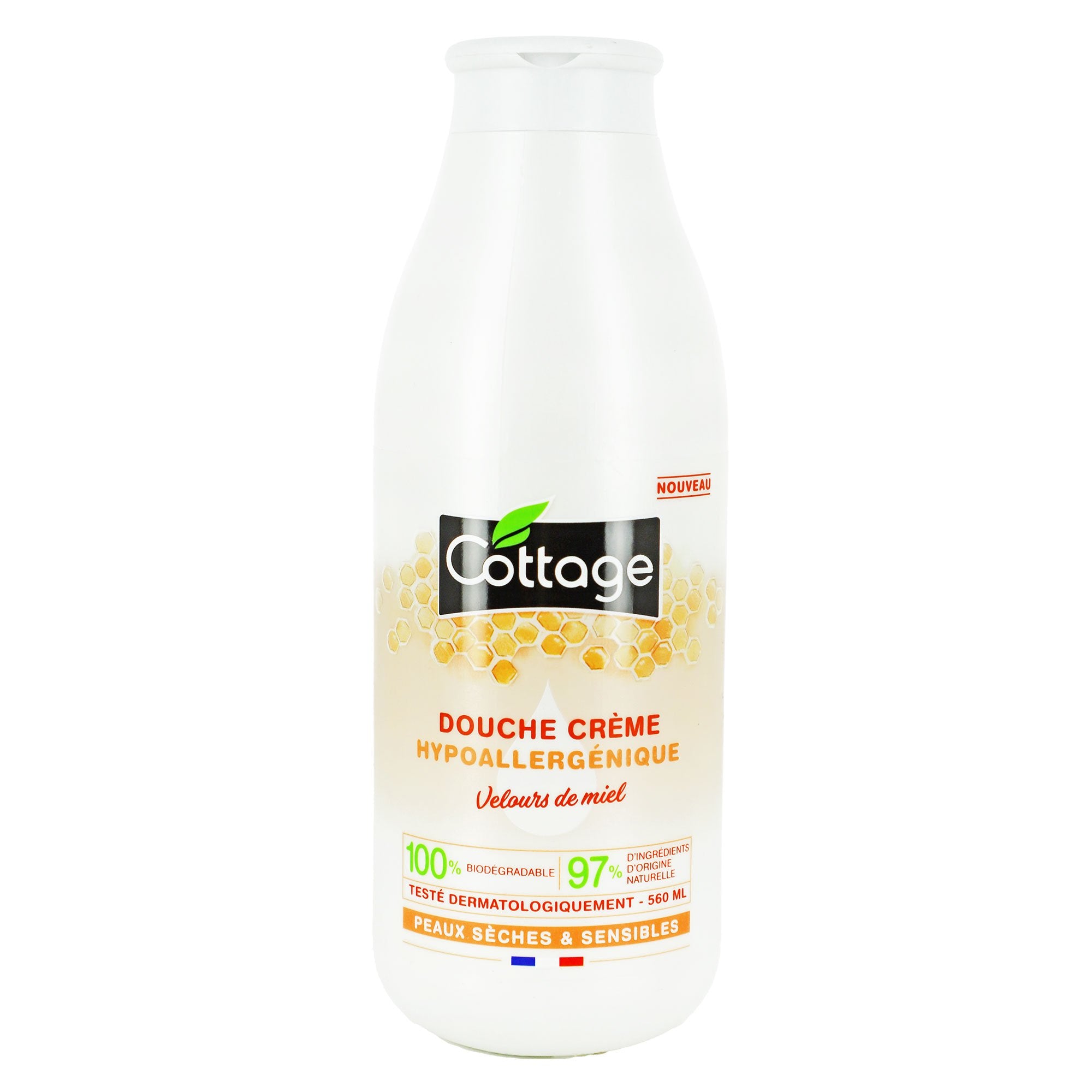 Velours de Miel Crème de douche miel hypoallergénique