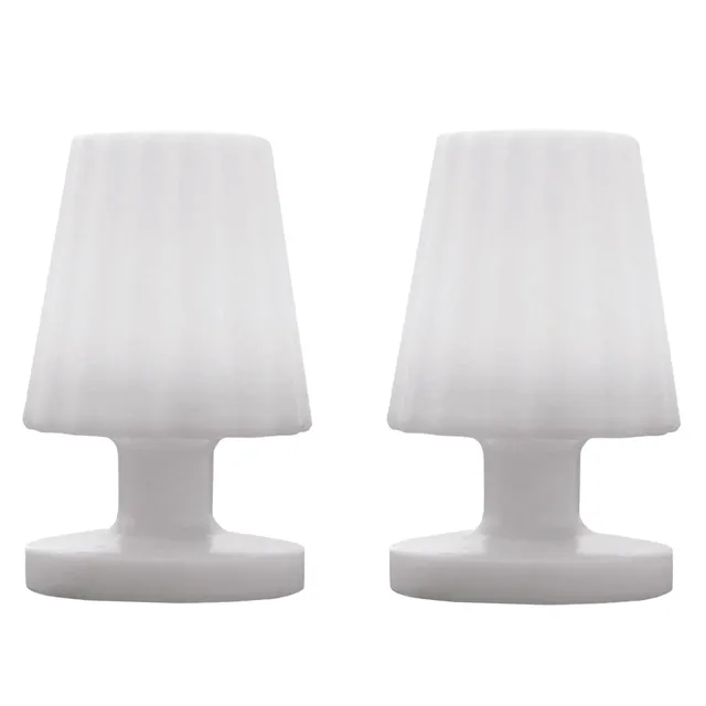 Red Deco Lady Mini H22cm lampe à poser lot de 2 blanc chaud