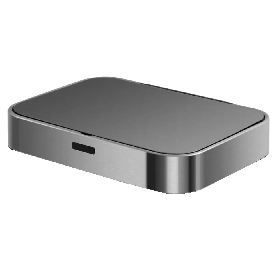 Red Deco Upper couvercle poubelle automatique inox 60L