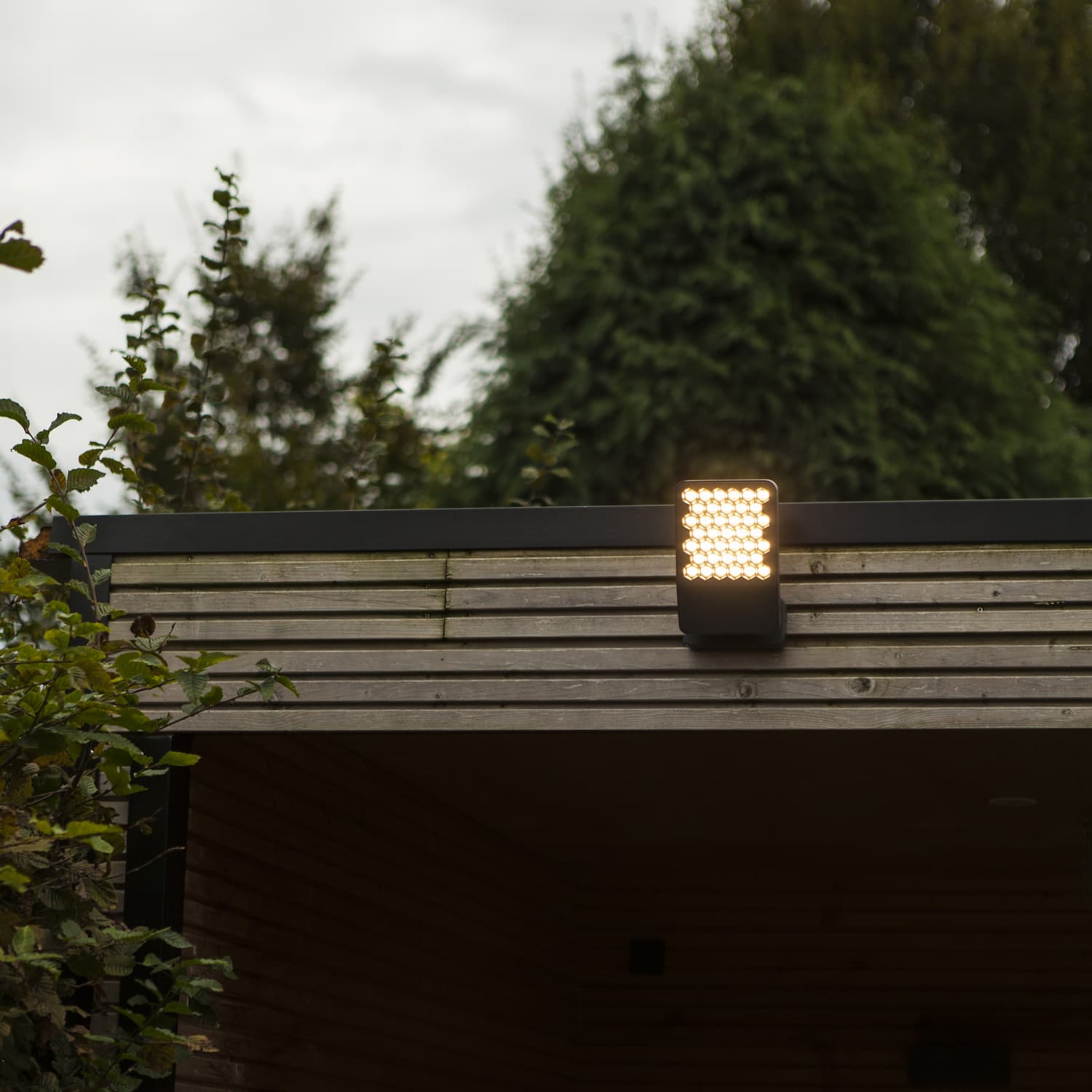 Red Deco Atlantis Grey applique extérieure LED alu 2000 lm