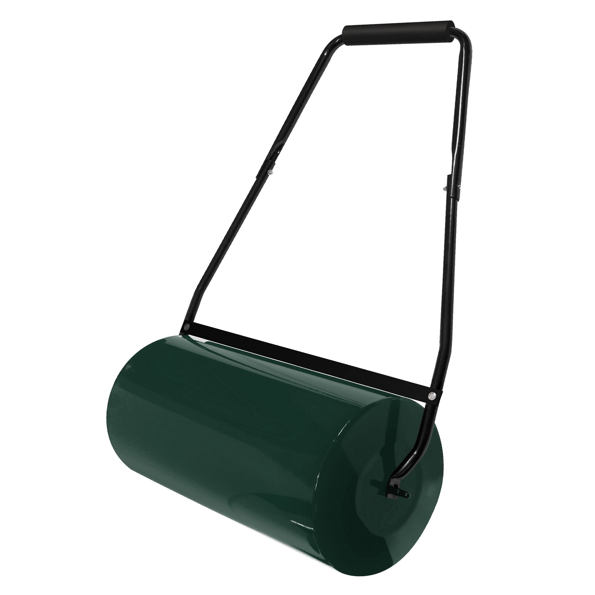ECD Germany Garten Rouleau gazon 50 L vert 60 cm acier lesté