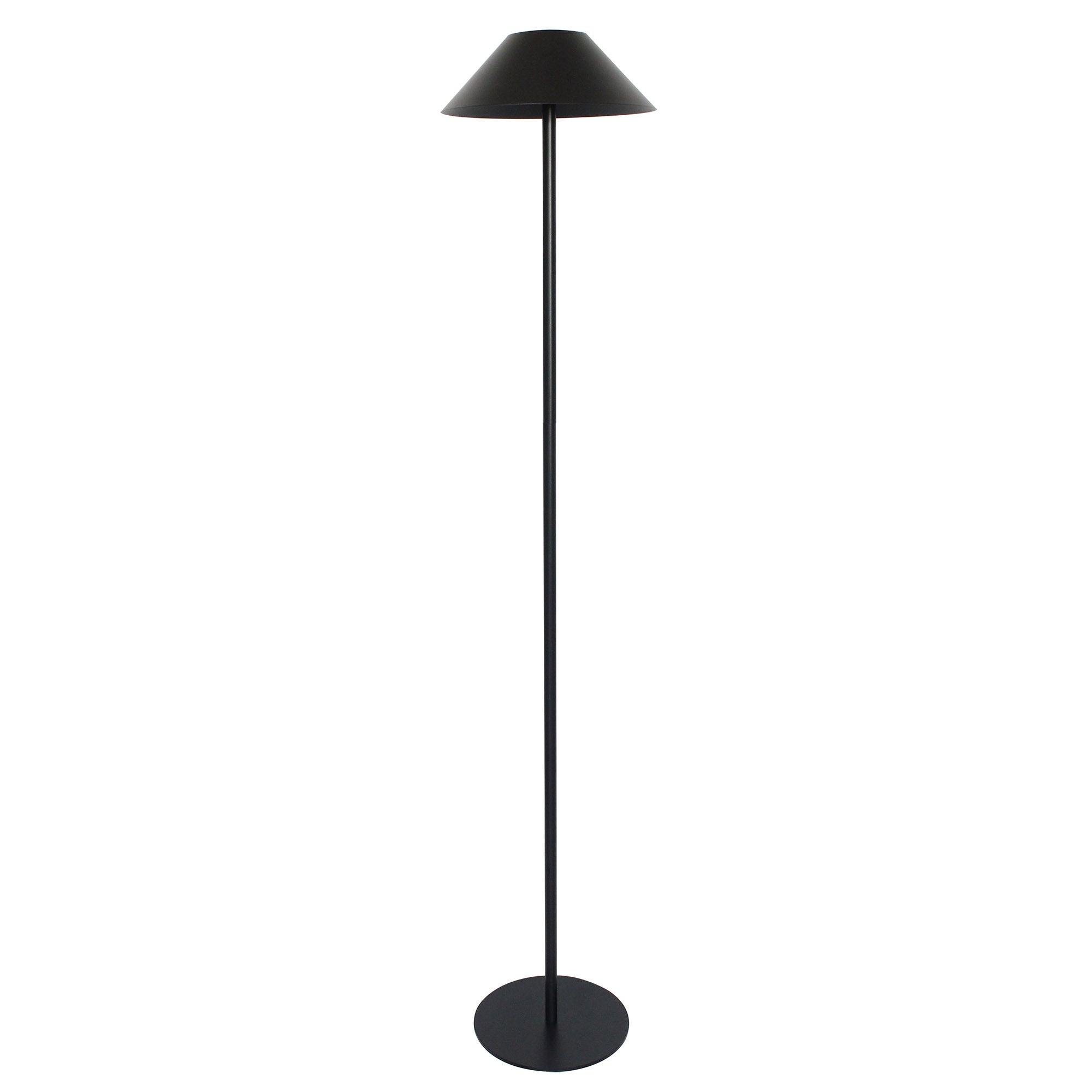 Red Deco Nerio Tall H150cm lampadaire solaire alu télécommande