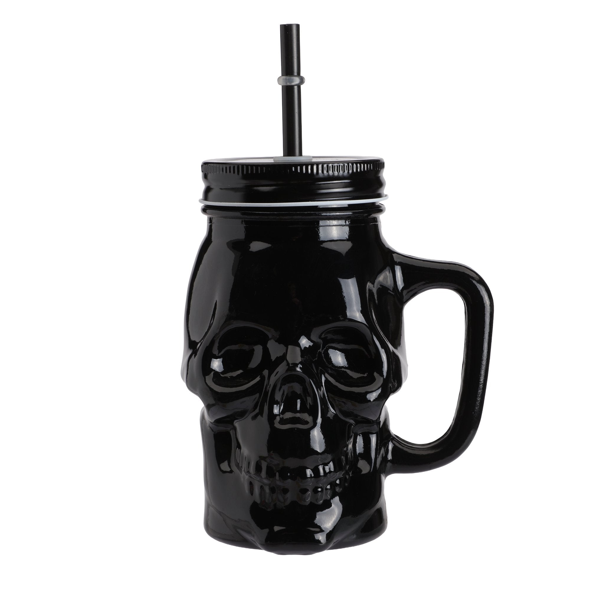Stokomani Maison verre tête de mort paille Cook Keen 500 ml