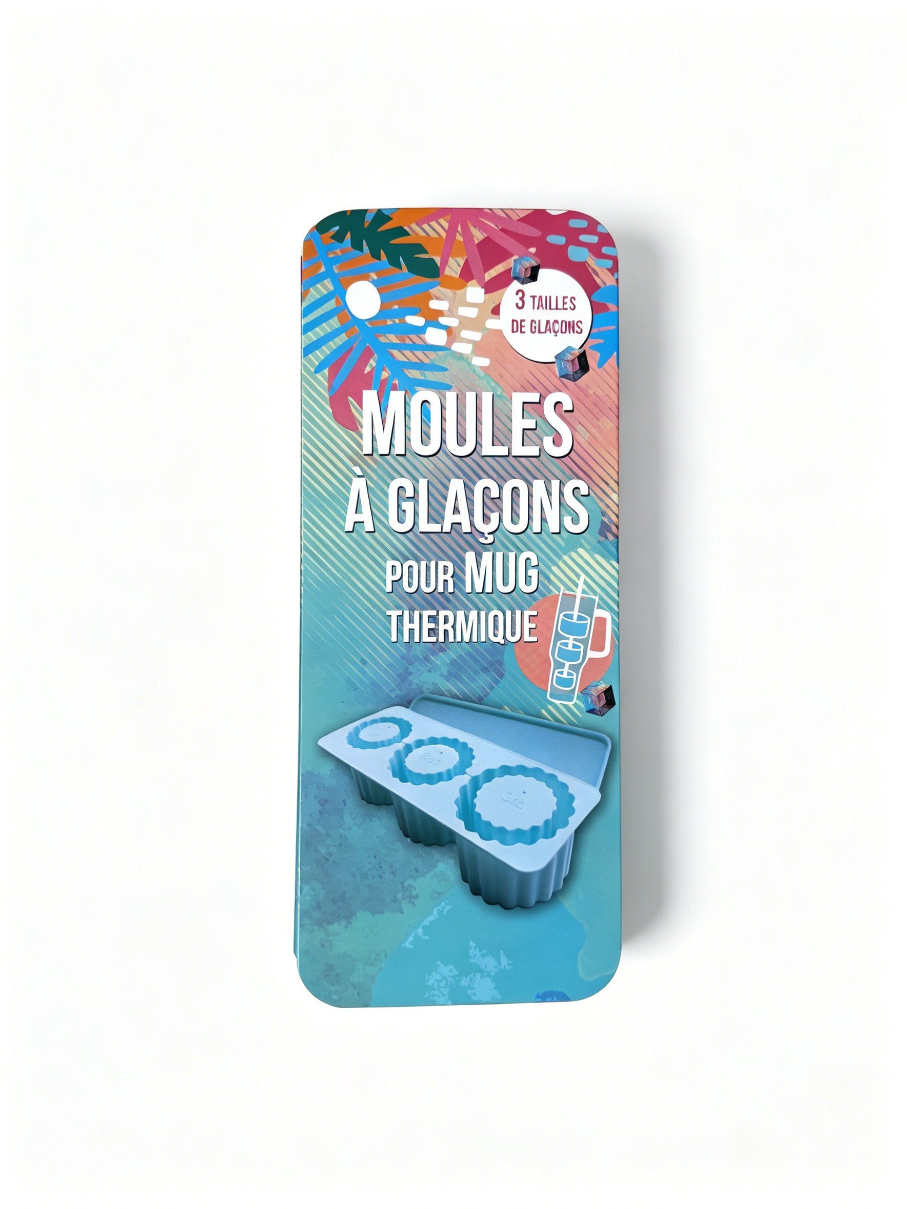 Stokomani Maison moule à glaçons silicone mug isotherme