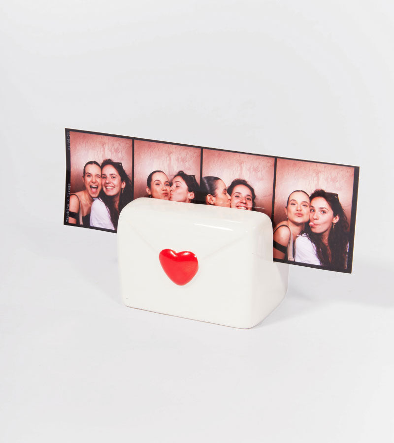L'avant gardiste Objets déco porte-photo lettre d'amour cadre photo couple