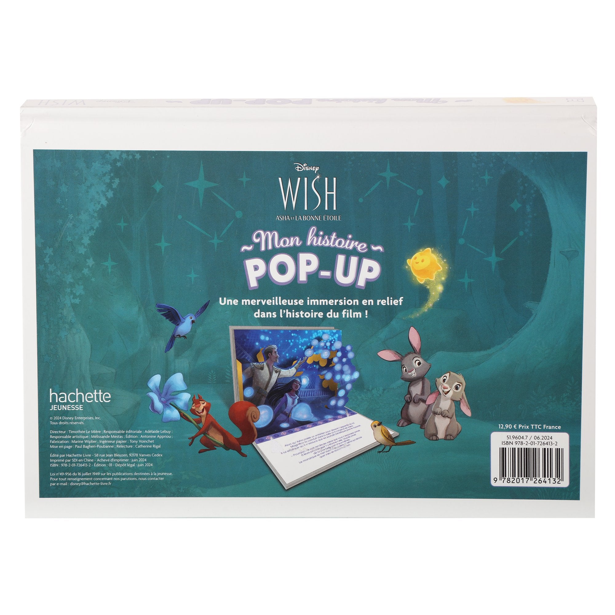 Stokomani Jeux Wish mon histoire POP UP album 6 pop-ups