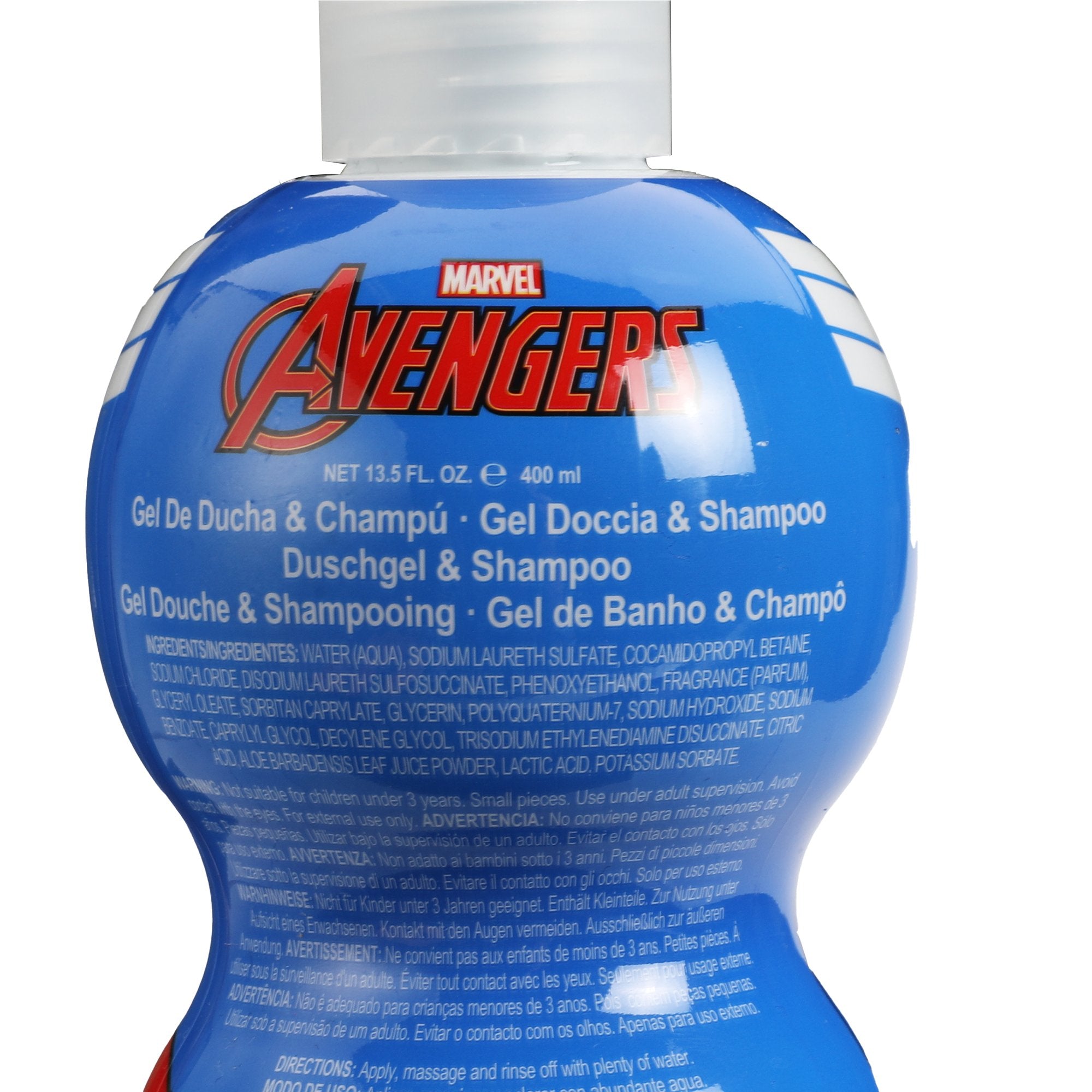 Stokomani Beauté Gel douche shampoing 2en1 Captain America