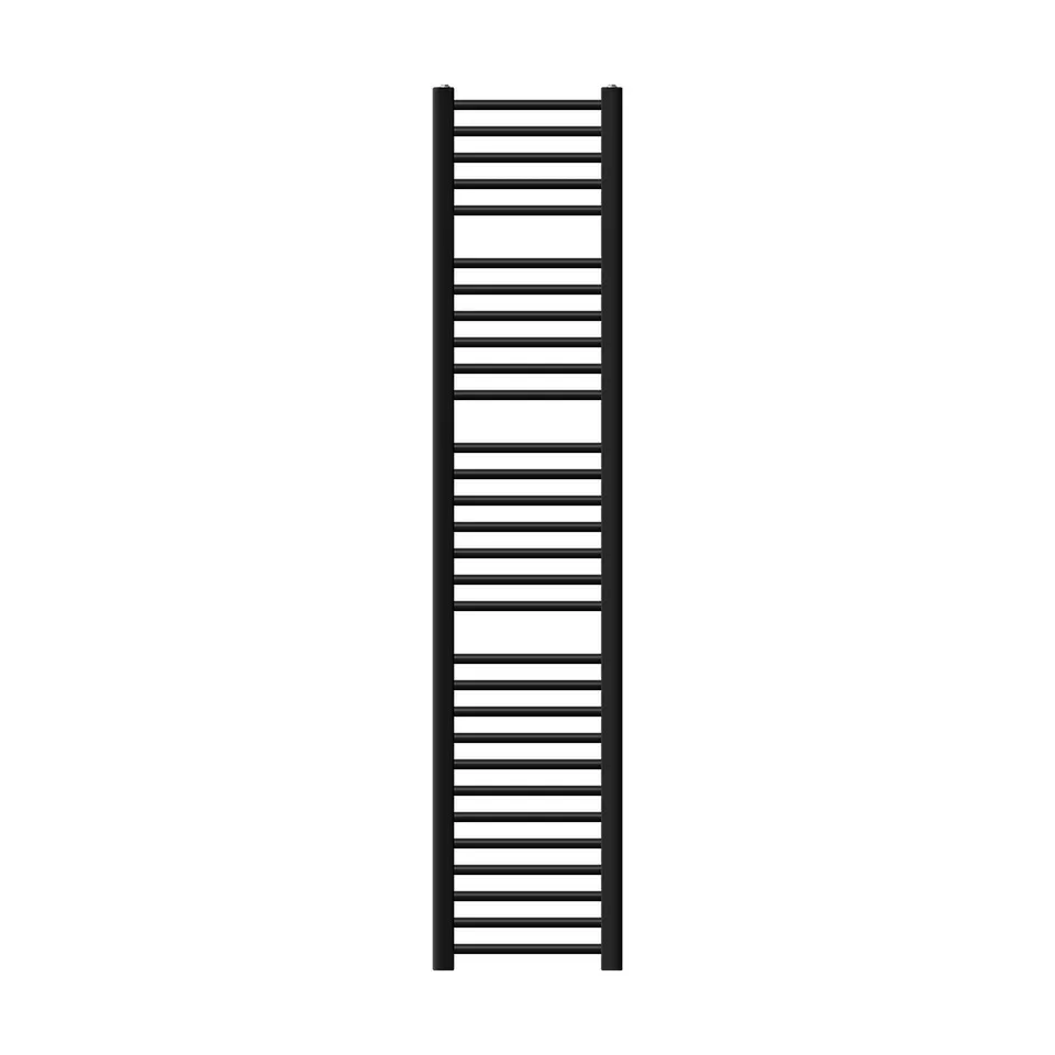 ECD Germany Sahara 300x1800 radiateur sèche-serviettes noir 1200W