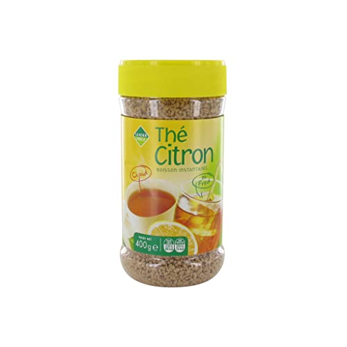 Leader Price Petit-déjeuner thé citron 400g lot de 12