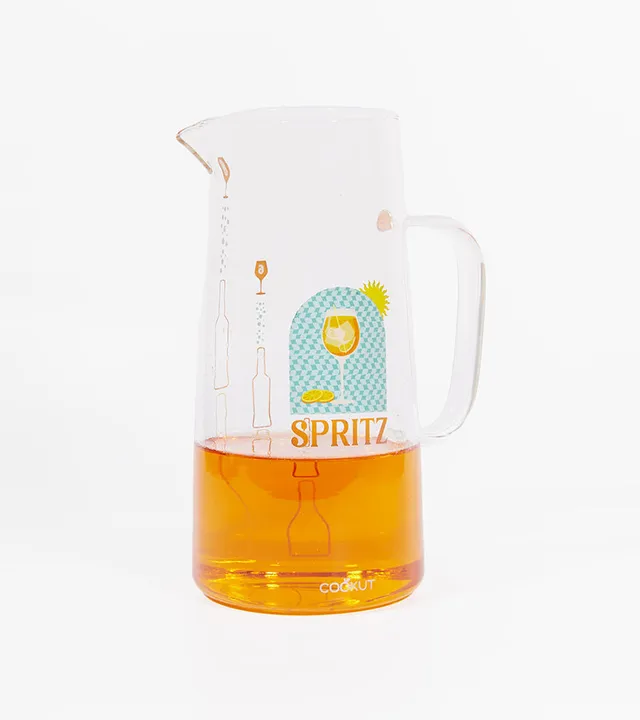 L'avant gardiste Vaisselle & Table Fun carafe Spritz graduée verre