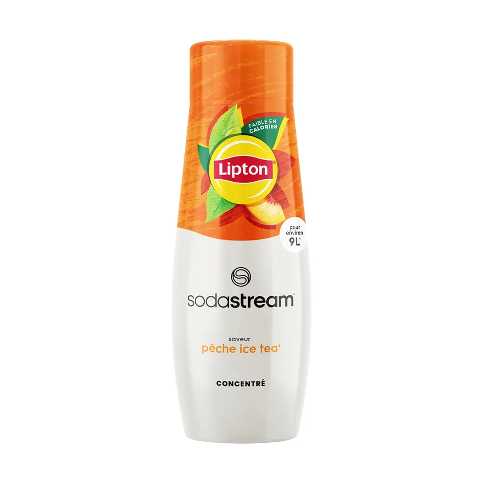 SodaStream Lipton Ice Tea concentré thé glacé pêche
