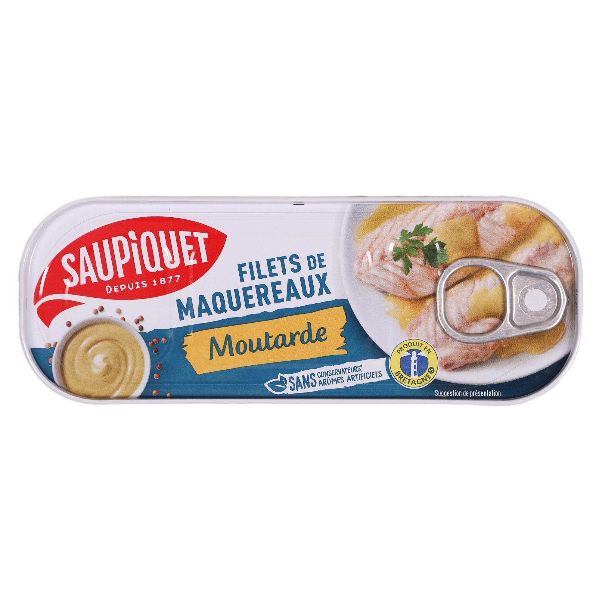 Stokomani Lot 2 Filets Maquereaux Moutarde Conserve