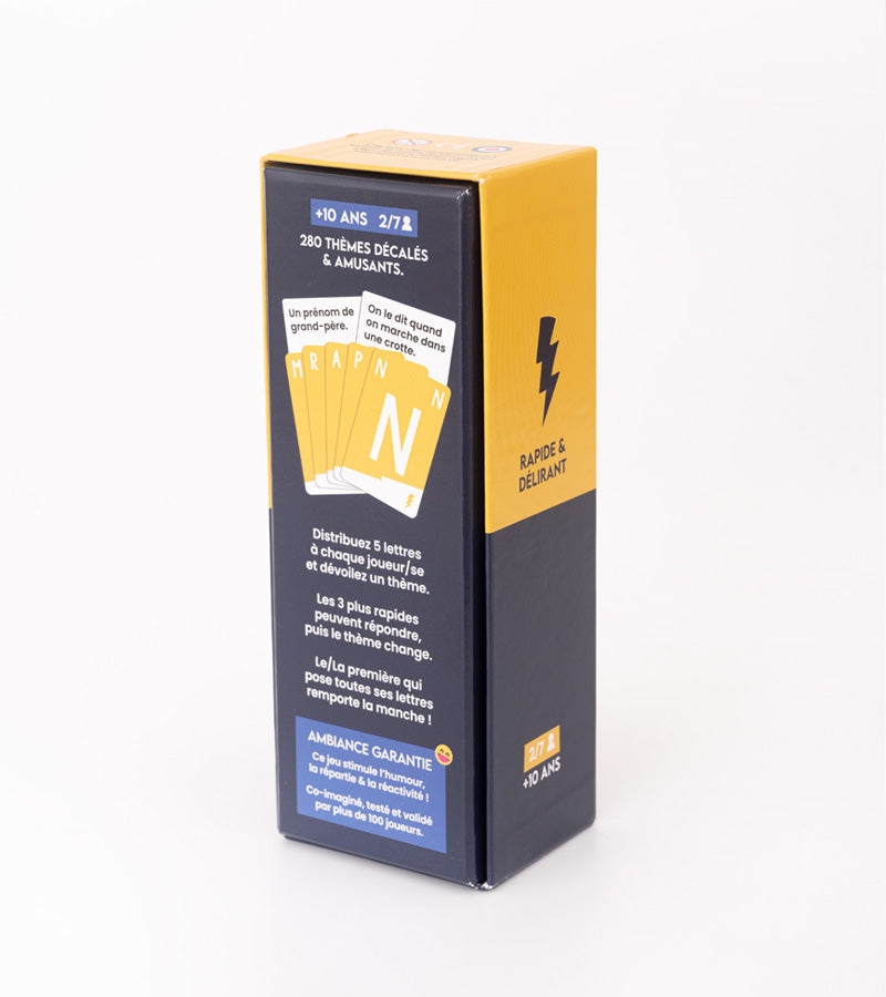 L'avant gardiste Speedbac jeu ambiance version classique