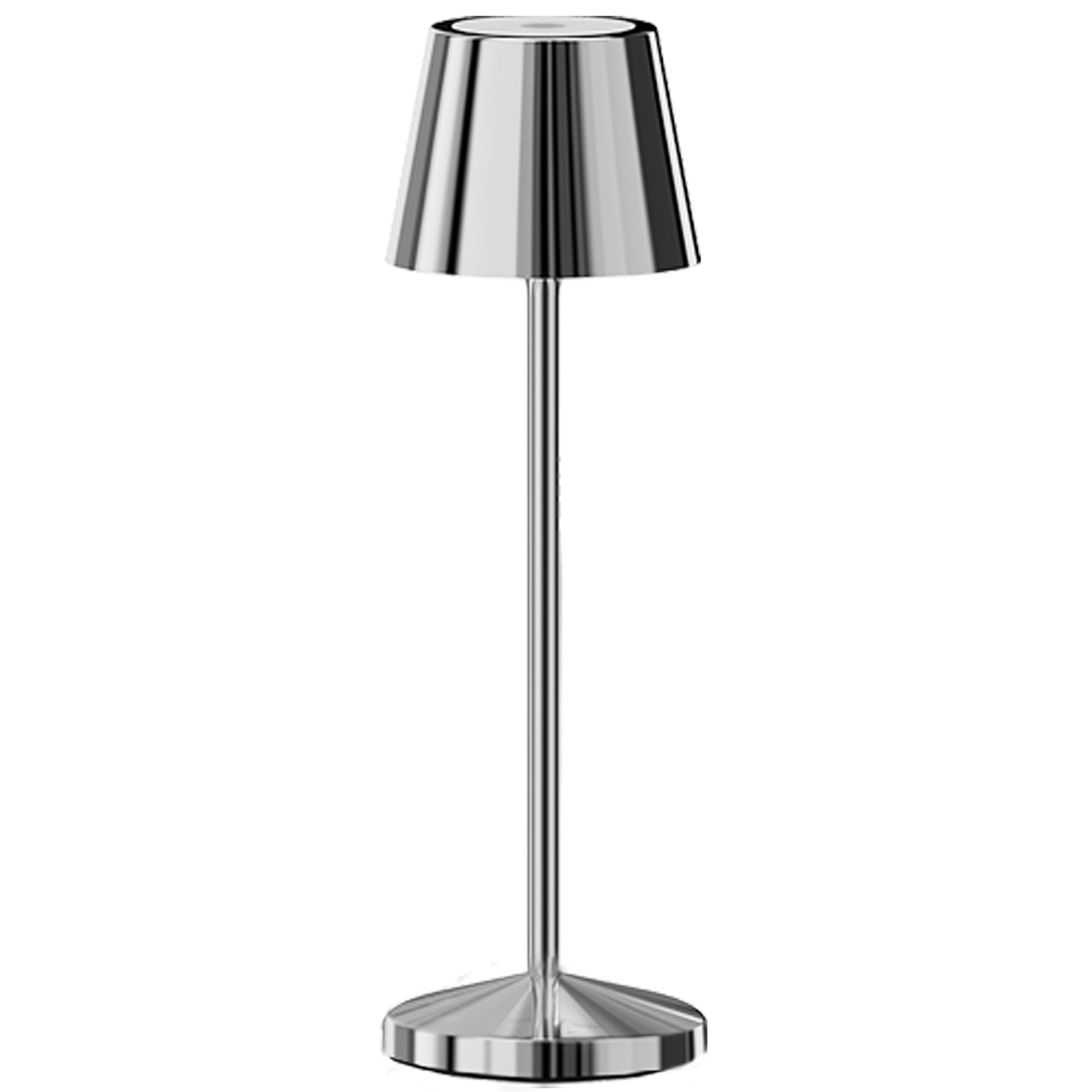 Red Deco Emily lampe table sans fil argent LED blanc chaud