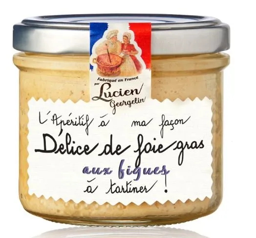 Délice foie gras canard figues terrine Noël
