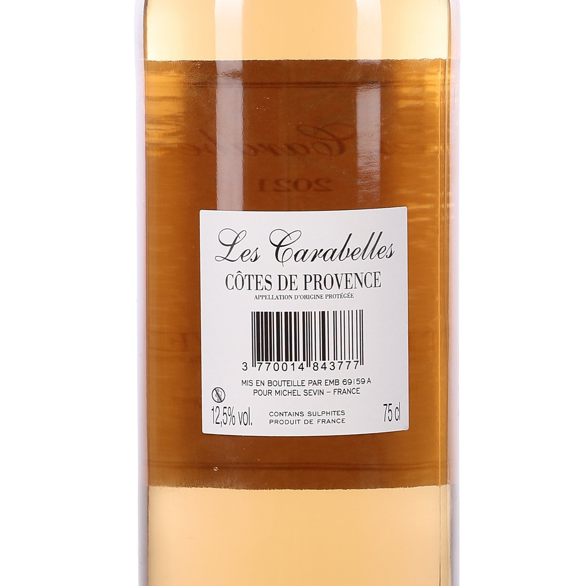 Les Carabelles Côtes de Provence AOP 2021 rosé 12,5%