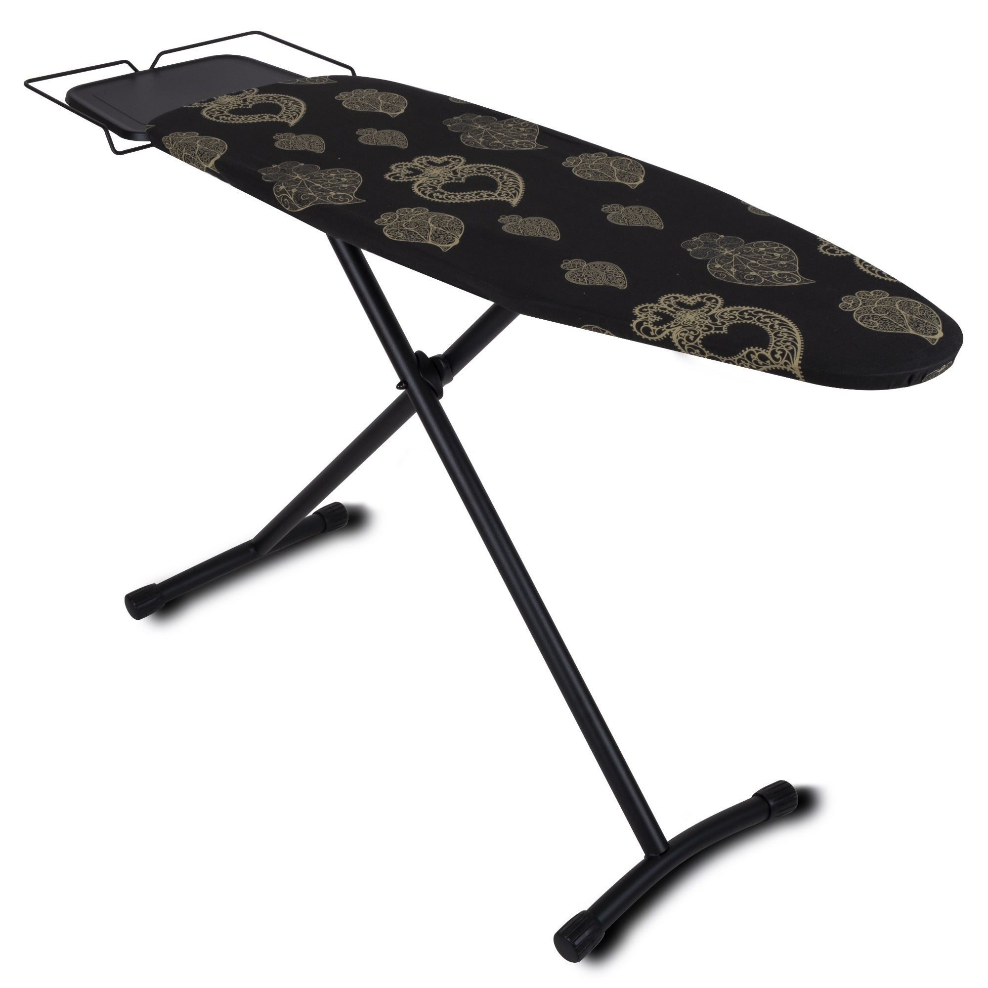 Red Deco Utah table à repasser acier 125x41 cm housse coton