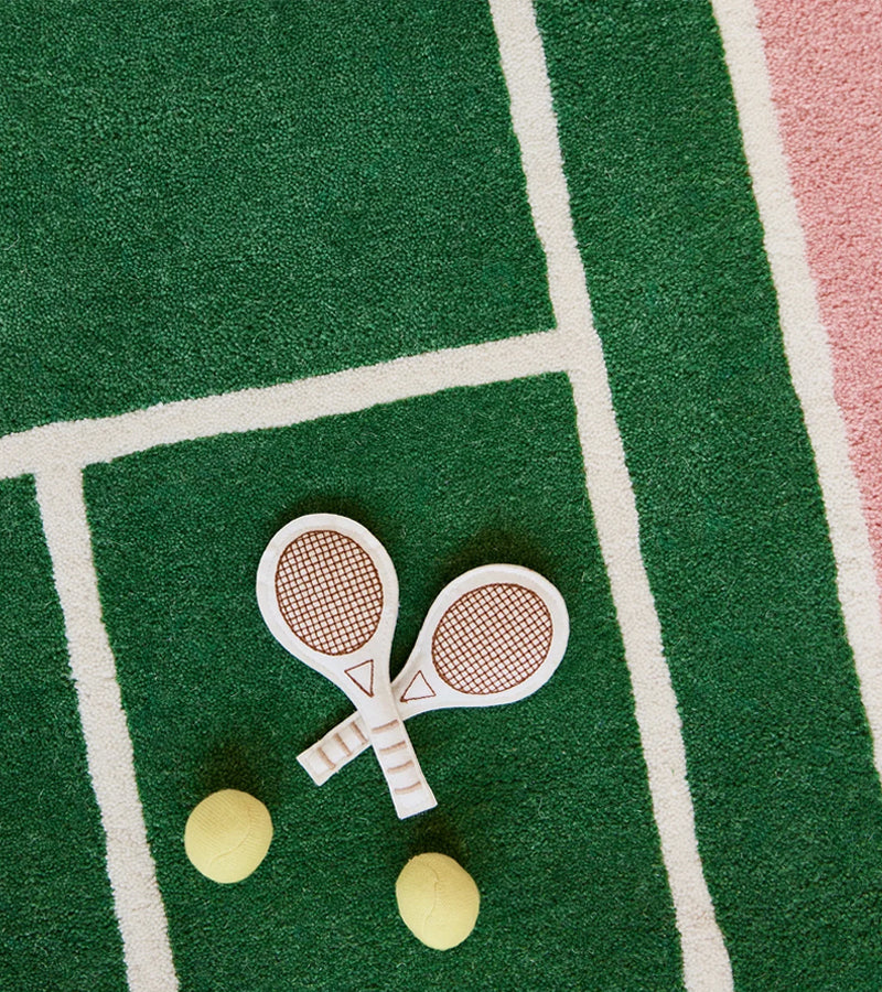 L'avant gardiste Tennis tapis terrain sport salon