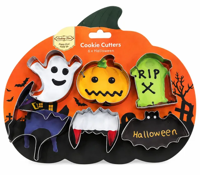 Cook Keen Halloween emporte-pièces inox 6 pièces