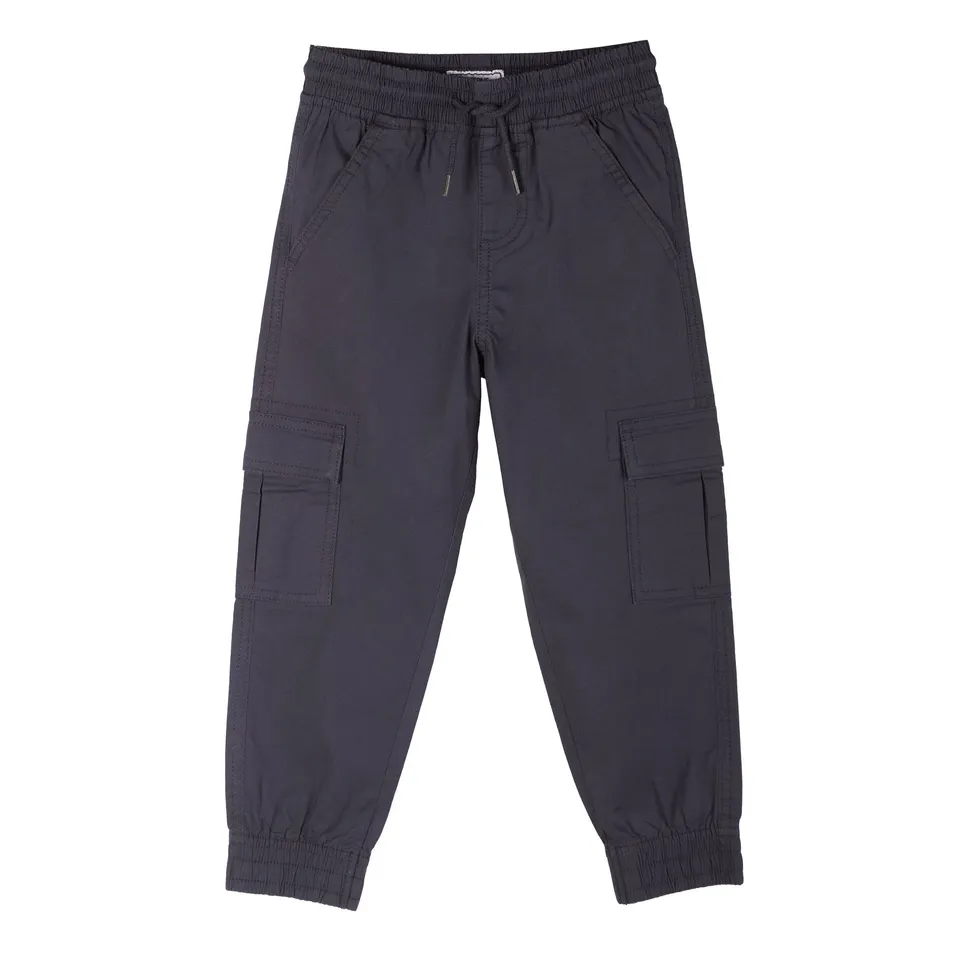 Stokomani Mode Pantalon Cargo Enfant Bleu Foncé