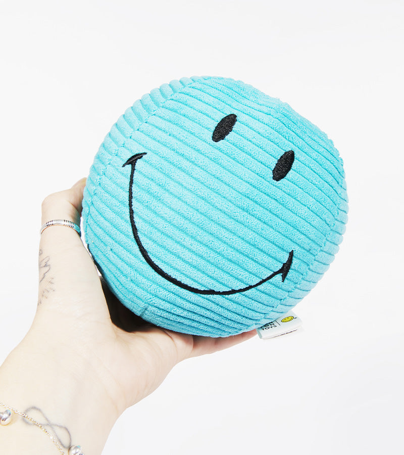 Smiley Bon Ton Toys petite peluche jaune douce