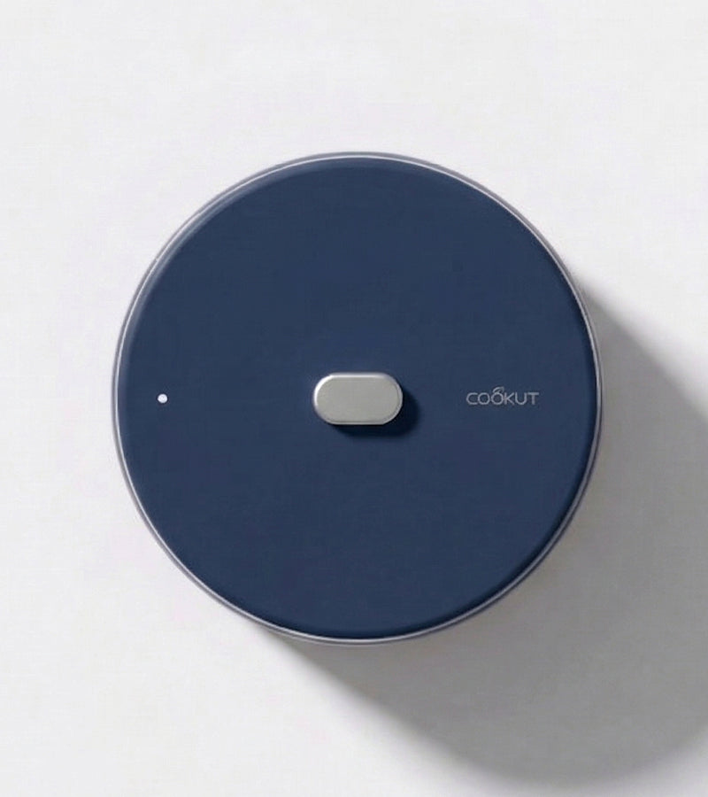 L'avant gardiste Ustensiles Merveilleux Couvercle inox bleu