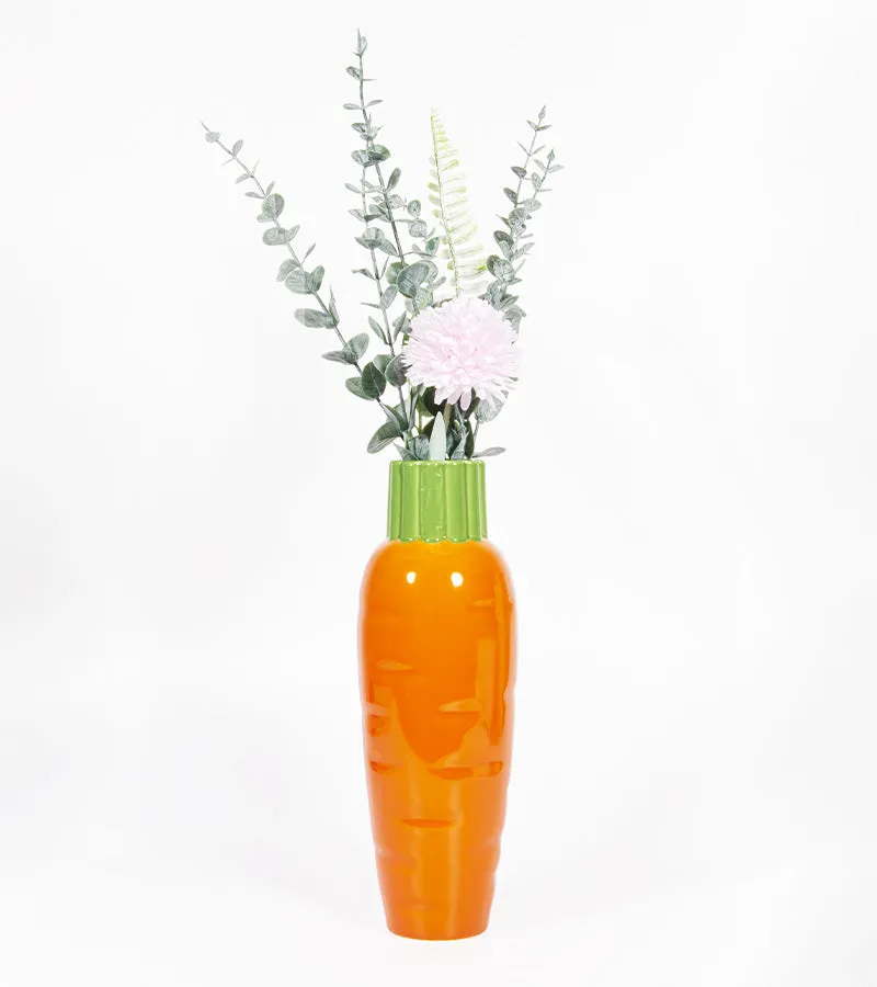 L'avant gardiste Vases et cache-pots Vase Carotte fleurs cuisine coloré