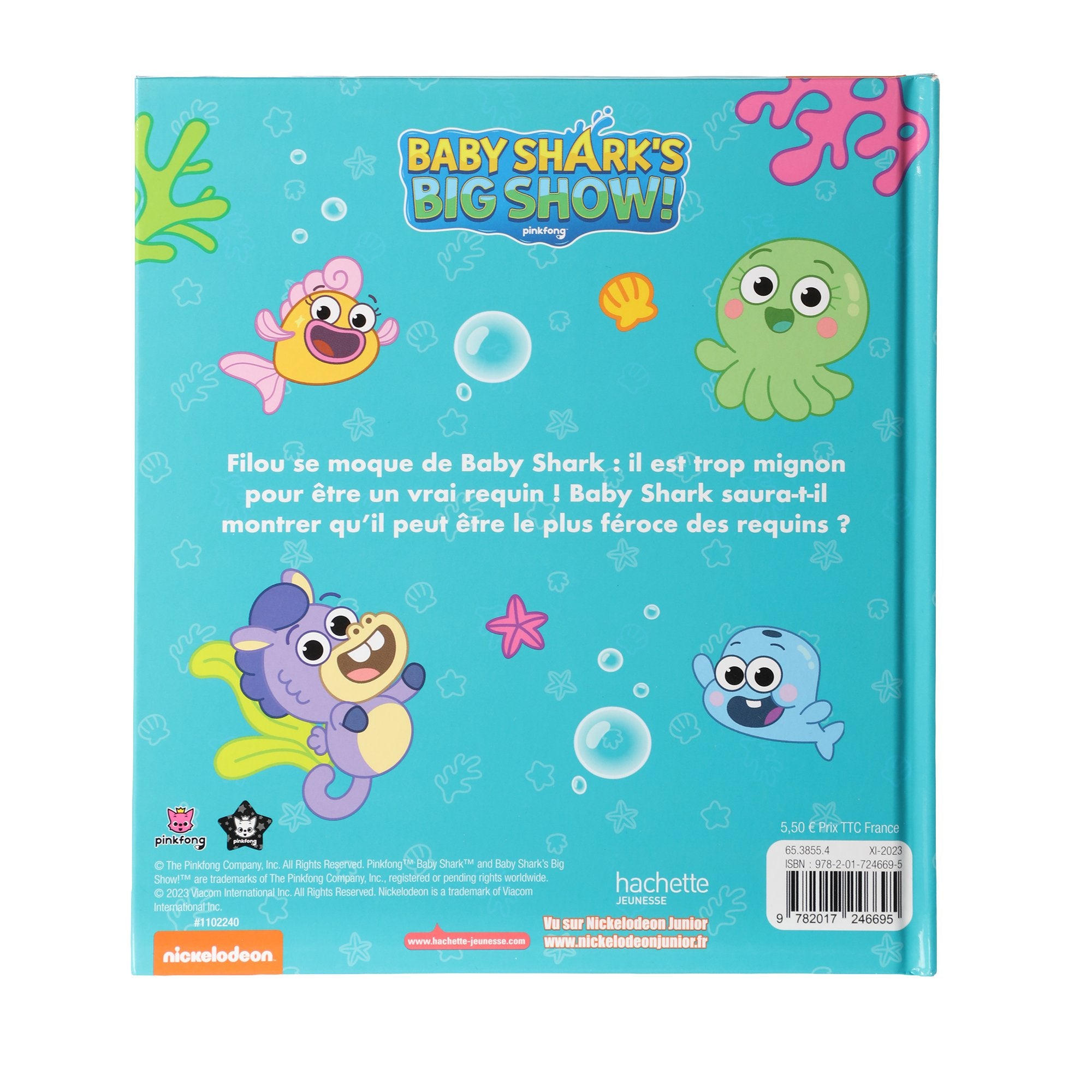 Baby Shark Qui est le plus féroce livre enfant