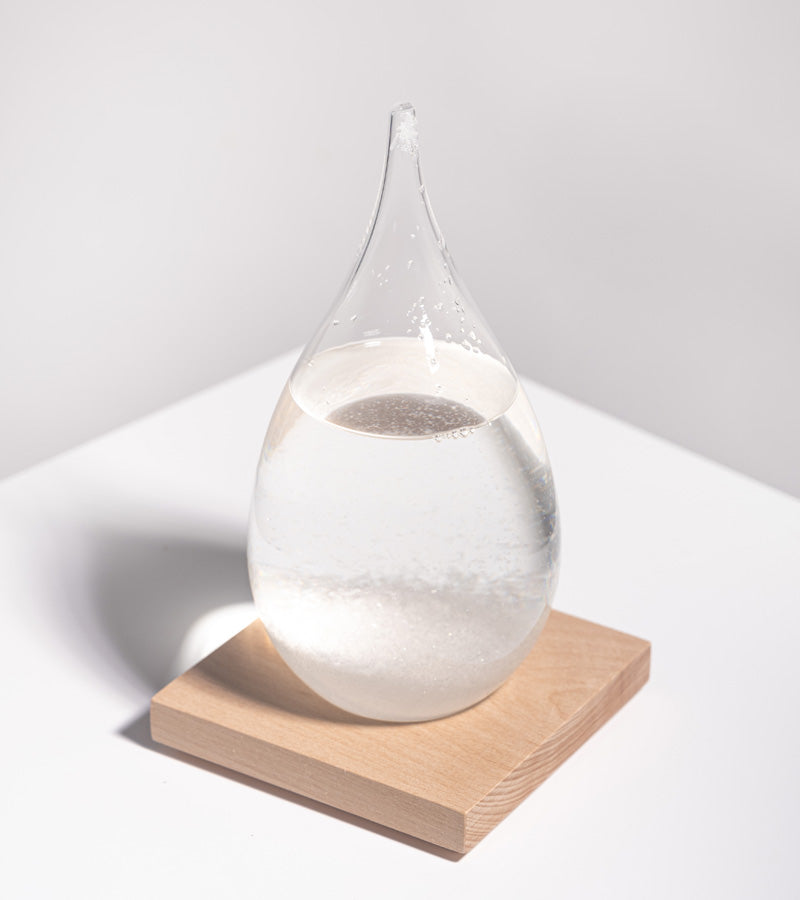 L'avant gardiste Storm glass baromètre météo verre