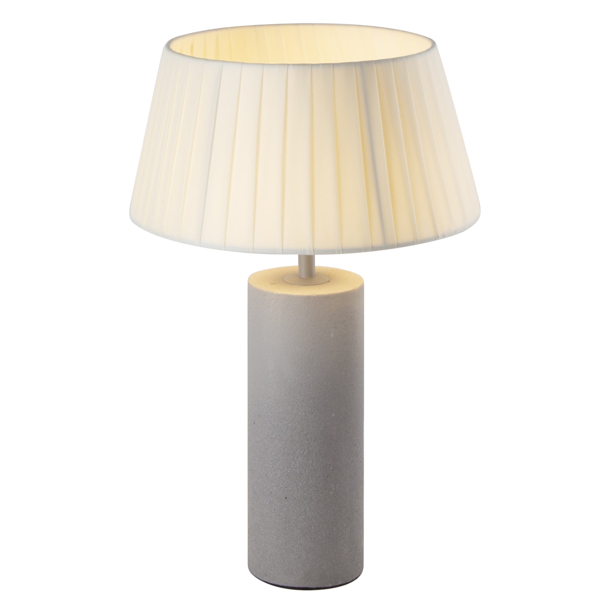 Red Deco STILOS CEMENT lampe béton LED H32,5 cm gris