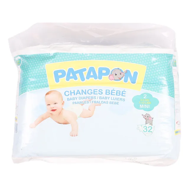Stokomani Puériculture 32 Couches Taille 2 Bébé