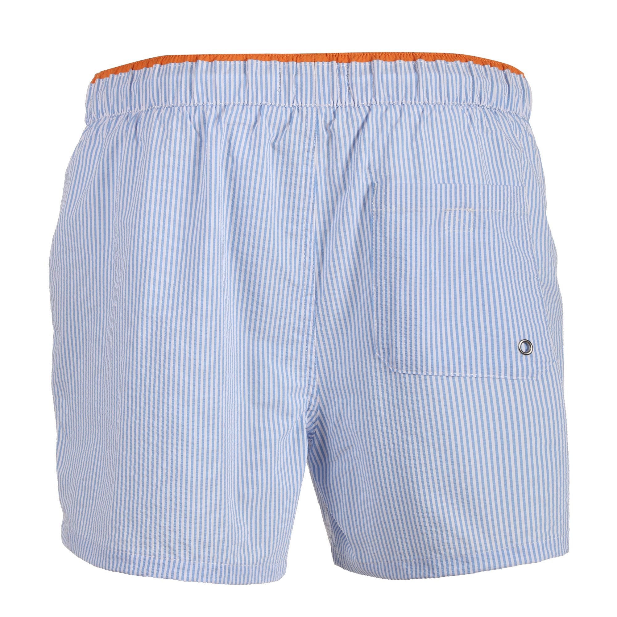 Stokomani Mode short de bain rayures bleu M homme