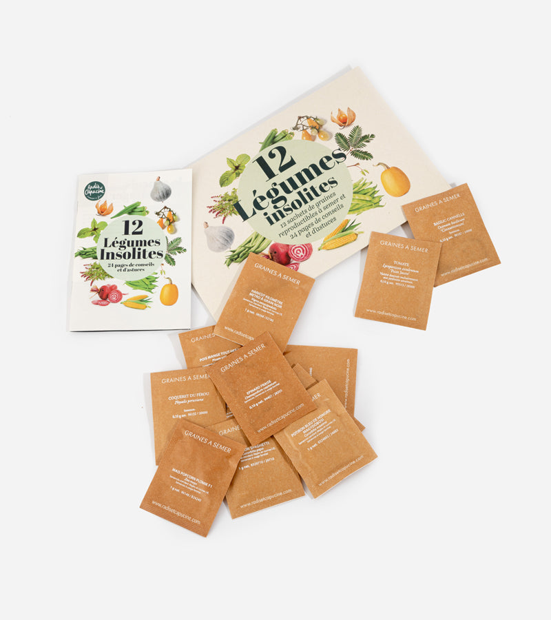 L'avant gardiste DIY Légumes insolites coffret graines original