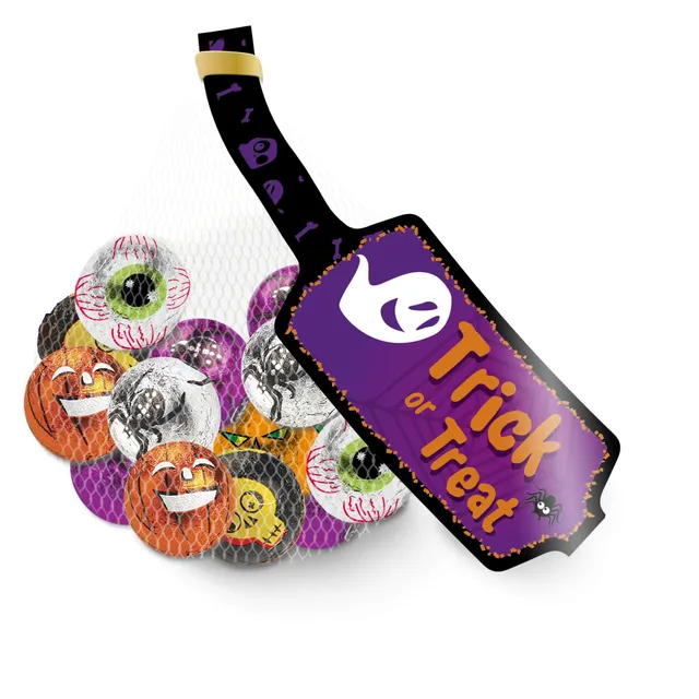 Stokomani Épicerie Filet halloween chocolat lait noisette