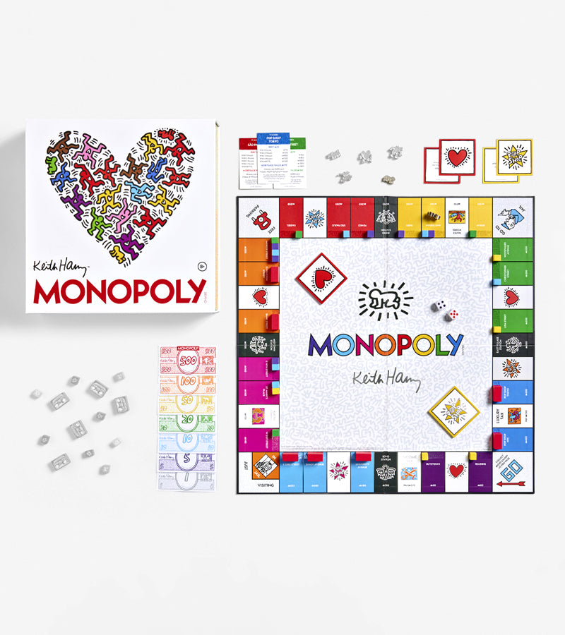 L'avant gardiste Fun & Jeux Monopoly Keith Haring jeu édition limitée