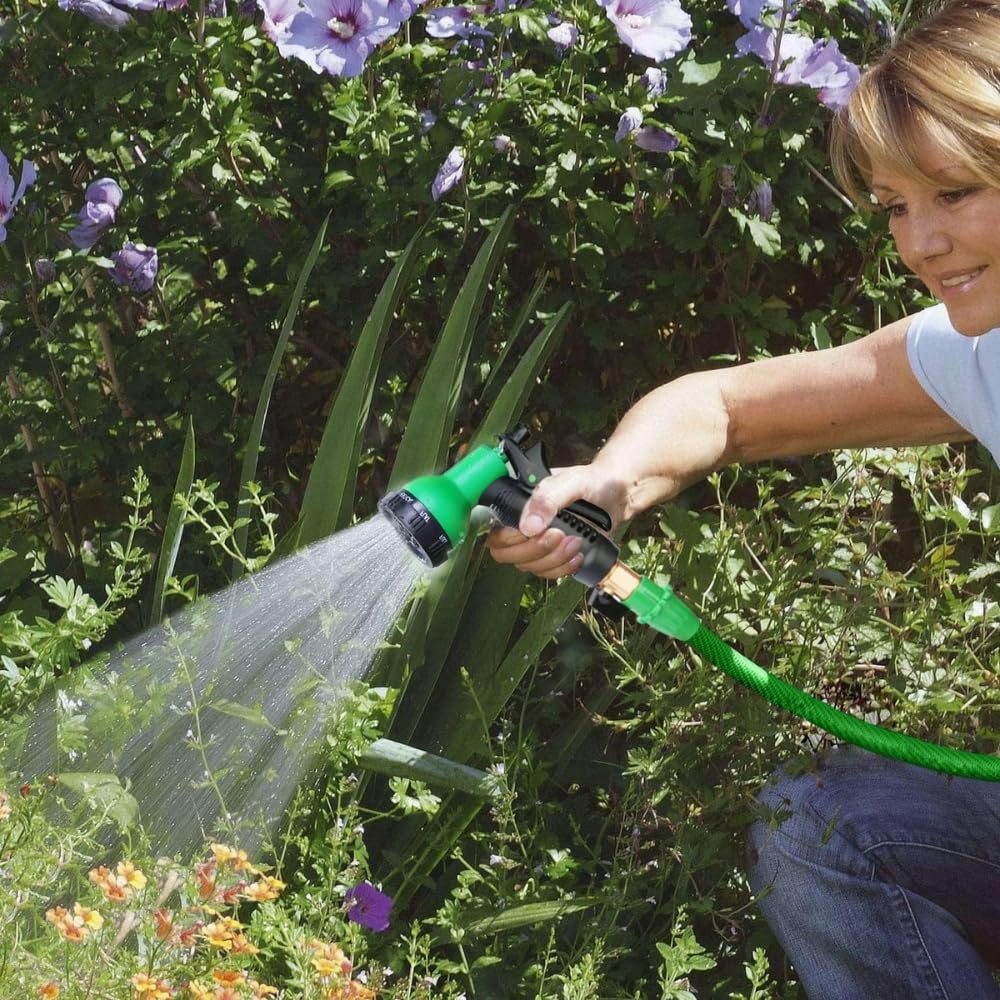 Shop-Story Aquaspray pistolet d'arrosage 7 jets vert et noir