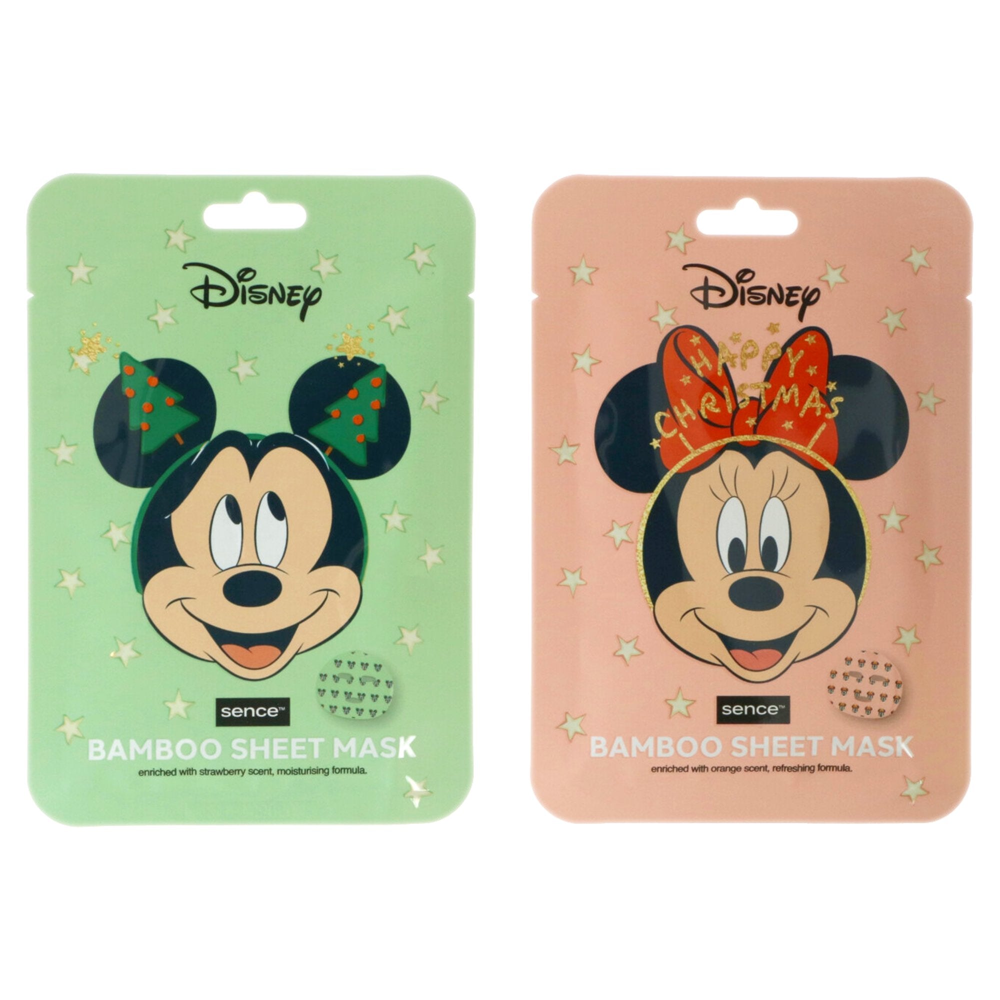 Stokomani Beauté Masque tissu visage Mickey Minnie soin
