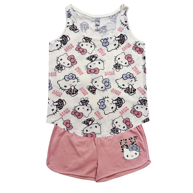 Stokomani Pyjashort débardeur licence rose 10-14 ans